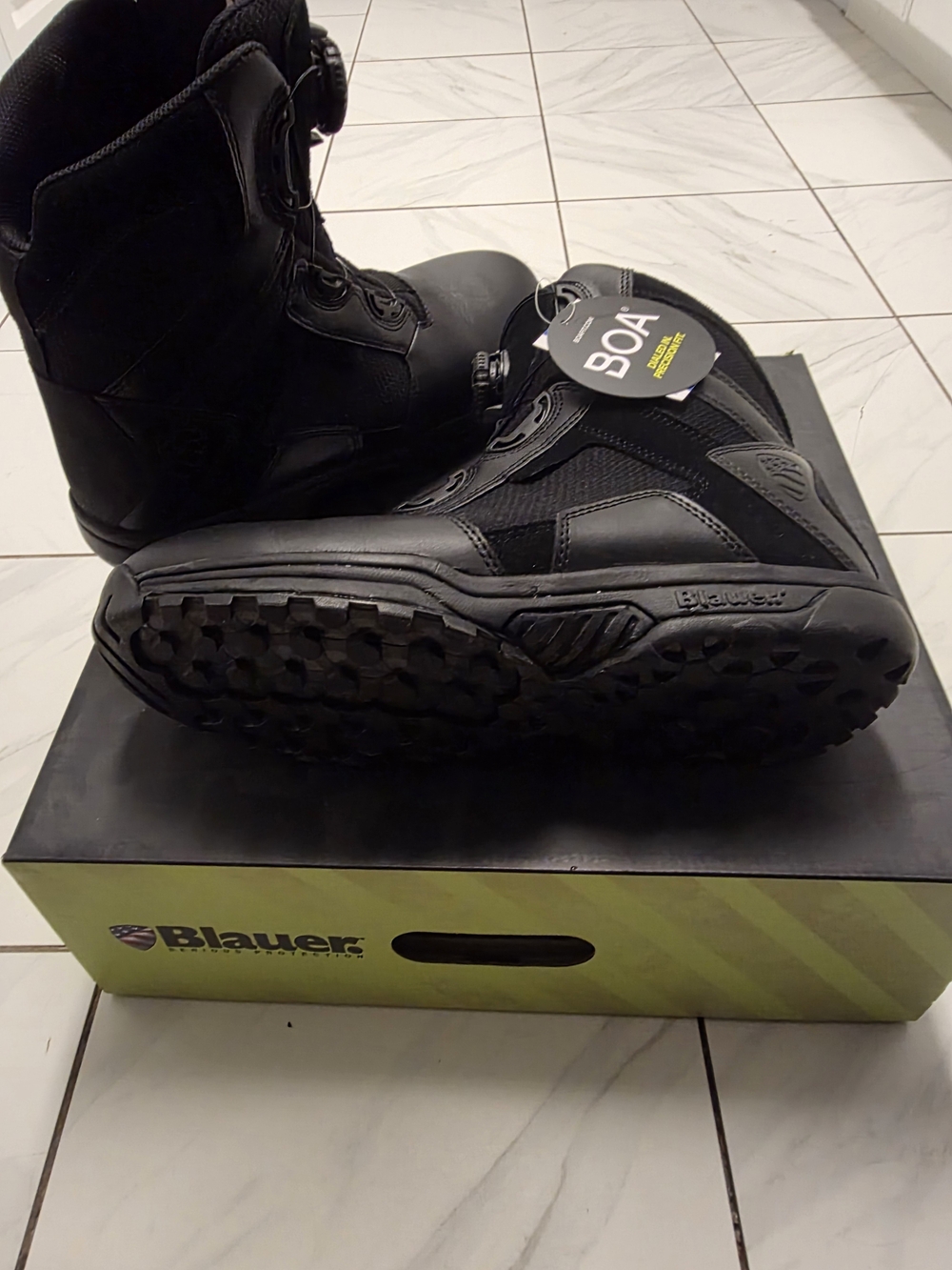 Blauer Men's Black Tactical BOA® Boot